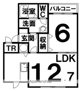イーグルⅡ【2階】の間取り